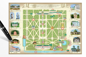 Карта музея-усадьбы Кусково