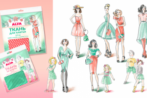 Упаковка для отрезов ткани ALFA