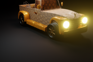 Truck of Louis Vuitton