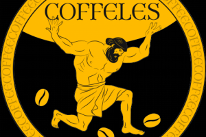 Brand name and logo for coffee point