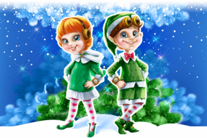 Разработка персонажей и иллюстраций для проекта "Гном-шпион"