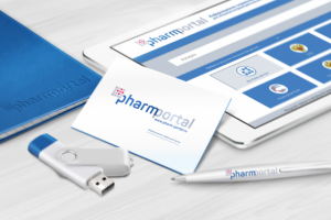 Логотип и фирменный стиль "Pharmportal.ru"