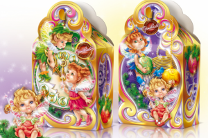 Новогодний подарок "Феи". Иллюстрация, дизайн.