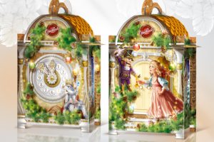 Новогодний подарок "Щелкунчик". Иллюстрация, дизайн.