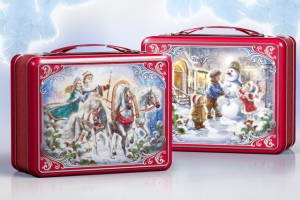 Новогодний подарок "Зима". Иллюстрация, дизайн.