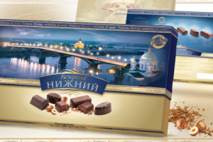 Дизайн коробки "Вечерний Нижний"