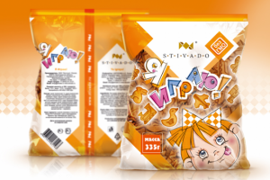Дизайн упаковки печенья ТМ "Я играю"