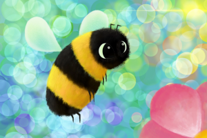 Рисунок пчелки