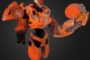 Робот футболист(модель для игры)