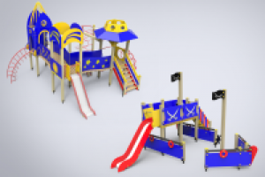 городок "Космос" и "Кораблик"