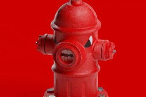 Стилизованный гидрант