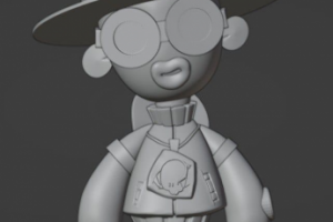 Персонаж NFT под 3D печать