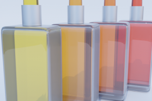 Бутылки духов