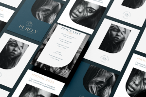 Прайс, листовки, обложки для салона красоты