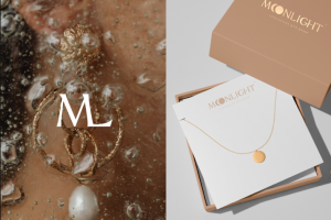 Айдентика для бренда украшений