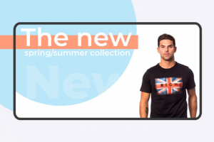 Баннер для магазина брендовой одежды