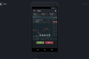 Прототип финансового приложения в Invisionapp
