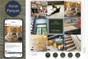 Оформление аккаунта - производство паркета - Korse Parquet