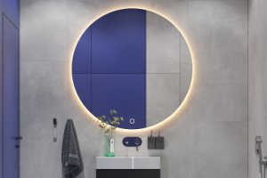 Санузел в минималистичном стиле