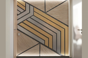 Панно из мдф в лестничном пролете