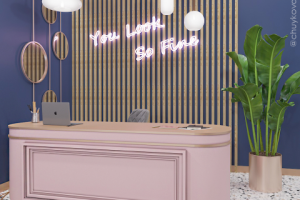 Холл в парикмахерской