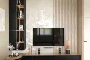 Тв зона в гостиной