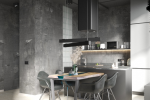 Кухня в стиле лофт