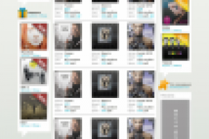 Интернет магазин музыки верстка