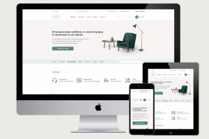 Дизайн интернет-магазина Mobili