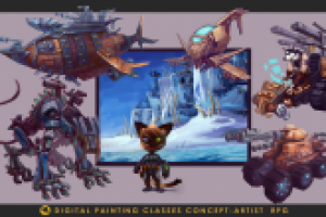 7ми дневный конкурс digital painting classes