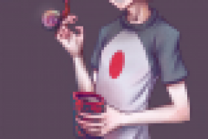 парень с улиткой