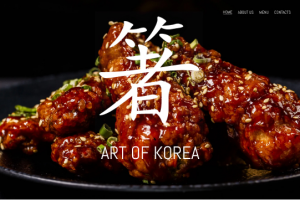 Landing Page для ресторана