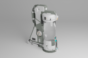 sci-fi model 3d