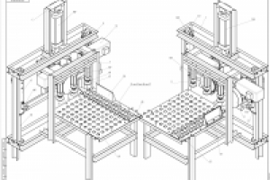 Станок зарезки углов мебельного щита