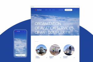 Сайт логистической компании — Aerologic