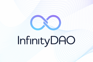 Логотип и айдентика для крипто-стартапа — InfinityDAO