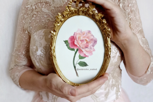 Винтажная акварель