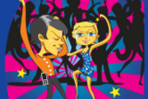 Иллюстрация "Диско"