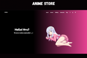 Интернет-магазин и аниме-сообщество "Anime Store"
