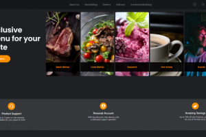 Интернет-магазин для ресторана "Zira"