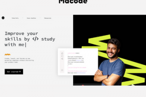 Macode - персональный сайт