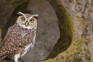 Сова на конкурс 3D зверей