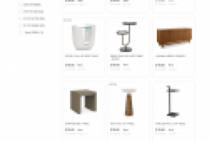 Дизайн сайта онлайн-магазина европейской мебели (desktop)