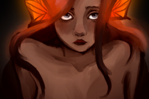 Девочка-бабочка