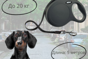 Инфографика товара "Поводок-рулетка"