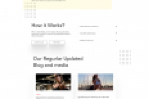 Вёрстка фитнес-сайта и посадка на Wordpress