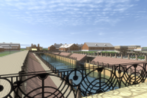 Визуализация эскиза восстановления арх. памятника