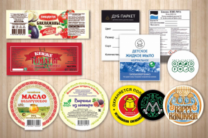 Разработка этикеток - примеры работ