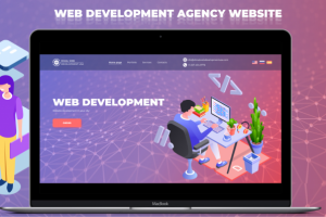 Web development agency website