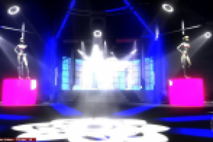 Проект светового оформления диско-бара Малибу